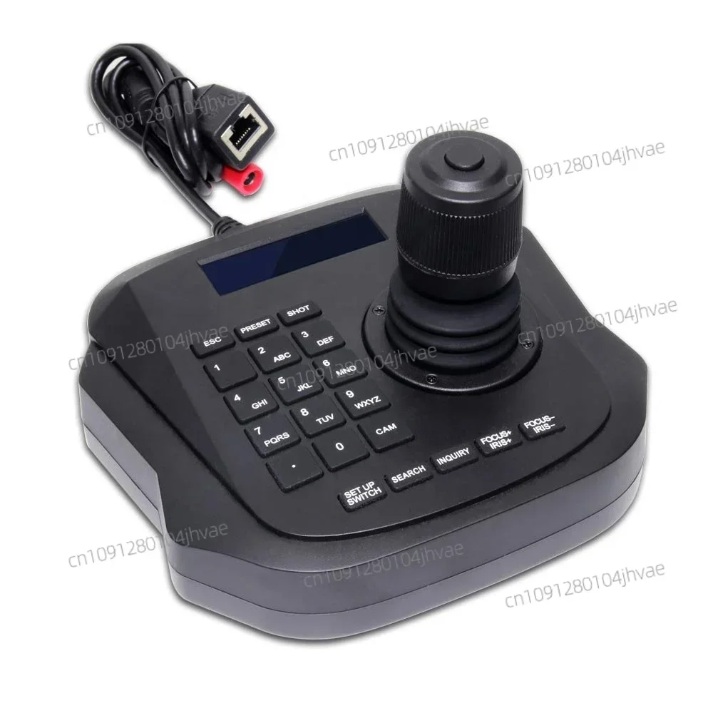 NEWHot Sell LAN Port Network Keyboard for Dome Camera Vehicle Control PTZ Joystick Controller