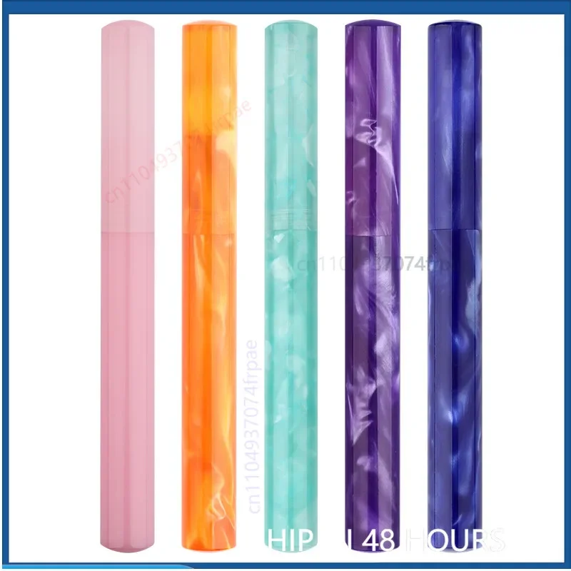 For MOONMAN N6 2-in-1 Fountain Dip Pen Resin Body Replaceable Glass Nib Multi-functional Student Handwriting Pen