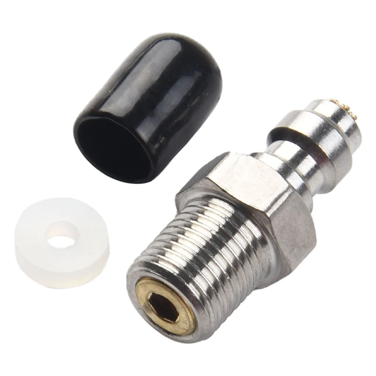 8mm Quick Connect Check PCP Valve Filling Joint With Filter M10 1/8NPT 1/8BSPP Male Connector For High Pressure Pumps Tools