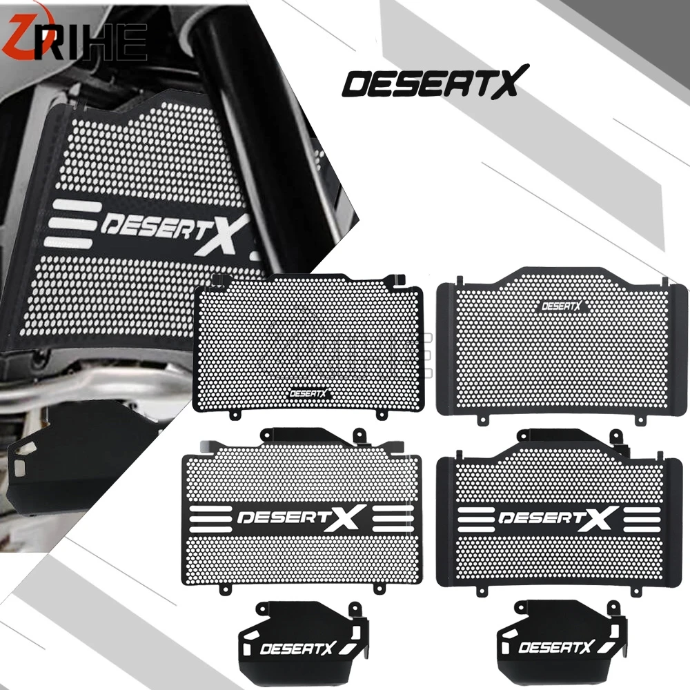

​CNC Aluminum For Ducati DesertX Rally Desert-X 2022 2023 2024 2025 Motorcycle Radiator Grille Guard Protector Cover Protection