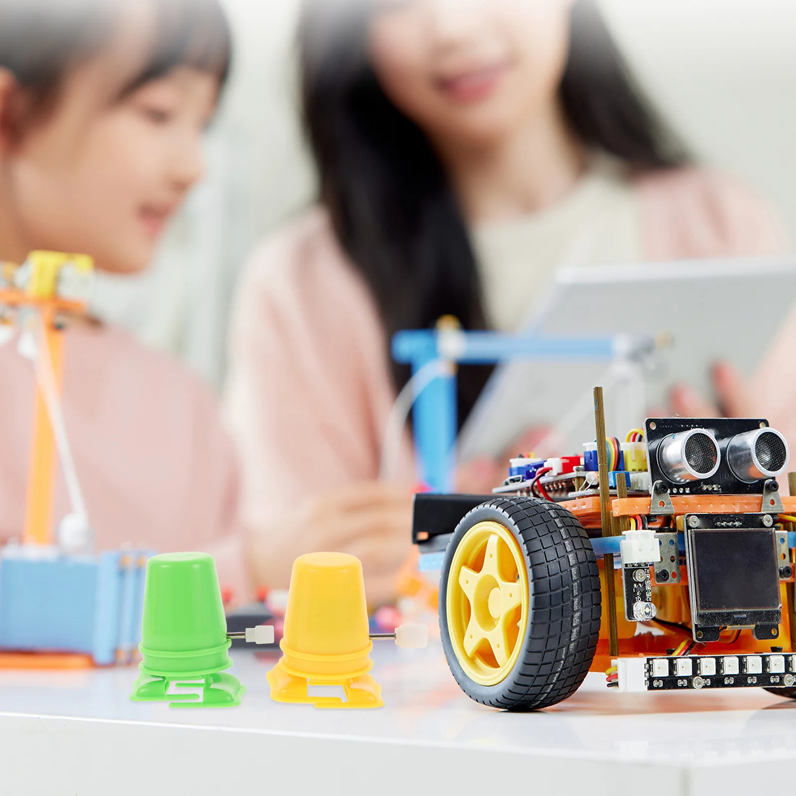 10 個 DIY 時計仕掛けウォーキングメカニズムロボット脚部品交換用ゼンマイ式子供クラフトアクセサリーパーティーの記念品