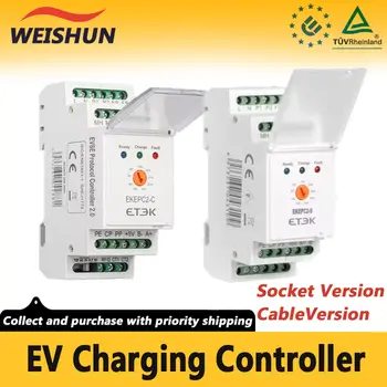 32A 新能源電動車交流充電樁 EPC 電纜視覺控制器 22KW 電動車充電站 10 最佳銷售 22千瓦壁掛式電源 - №6