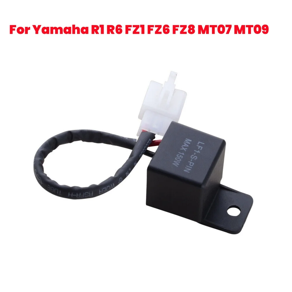 

12V LED Indicator Flasher Relay With Cable LF1-S-S-PIN For Yamaha R1 R6 FZ1 FZ6 FZ8 MT07 MT09 Motorcycle Accessories