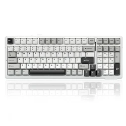 AULA F99 Machanical Keyboard Bluetooth 5.0/2.4G Wireless/Wired Gasket-mounted Gaming Keyboard 99 Keys Customizable Keyboards