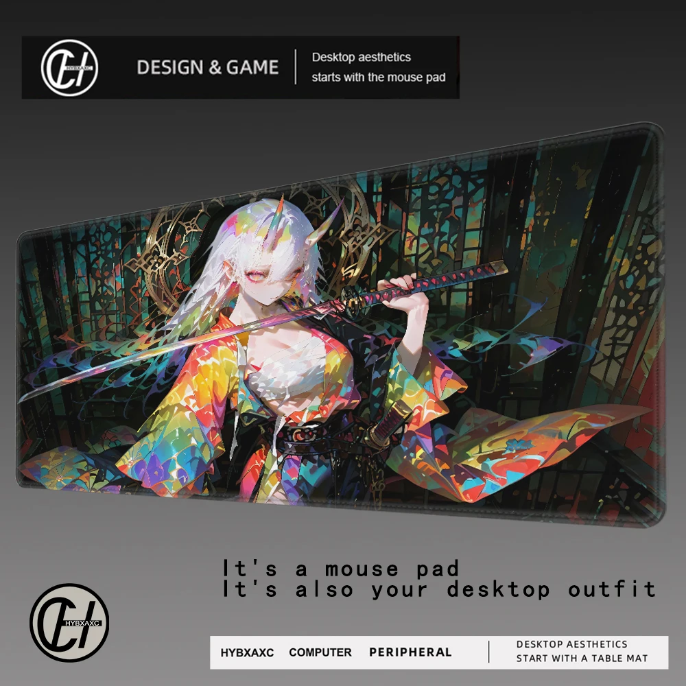 

Коврик для мыши «Сейлор Мун», большие компьютерные аксессуары, коврики для офисного игрового стола, резиновые противоскользящие коврики для игровой клавиатуры XXL, коврики для мыши, настольные коврики