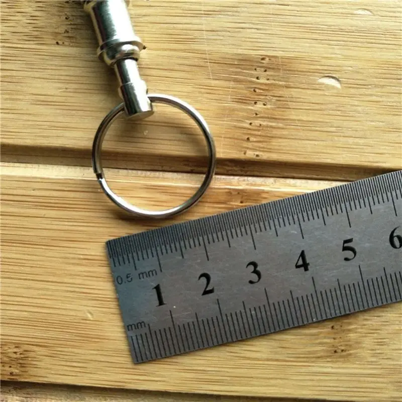 Delicate Double for Key Chain Pull-Apart Quick Release for Key Ring Dropsale