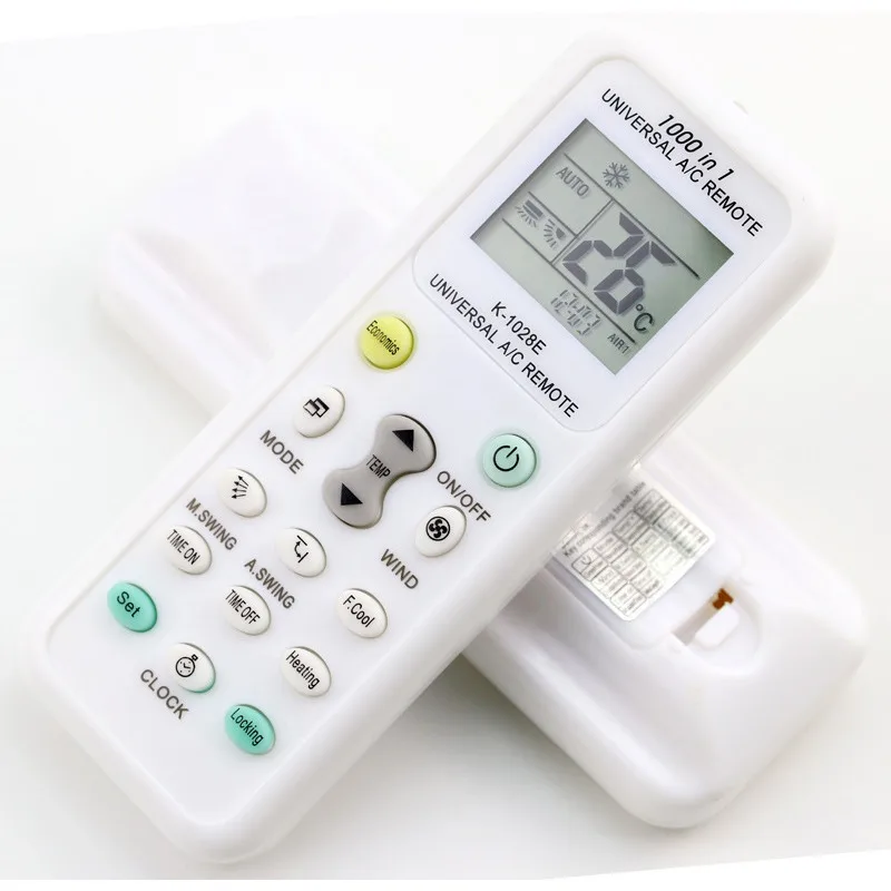 Universal K-1028E Low Power Consumption K-1028E Air Condition Remote LCD A/C Remote Control Controller