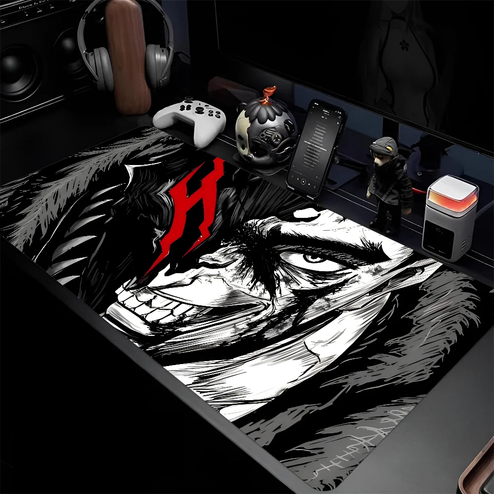 Guts Sword In Berserk Mousepad Mouse Mat Desk Mat With Pad Gaming Accessories Prime Gaming XXL Keyboard Pad Padding Mat