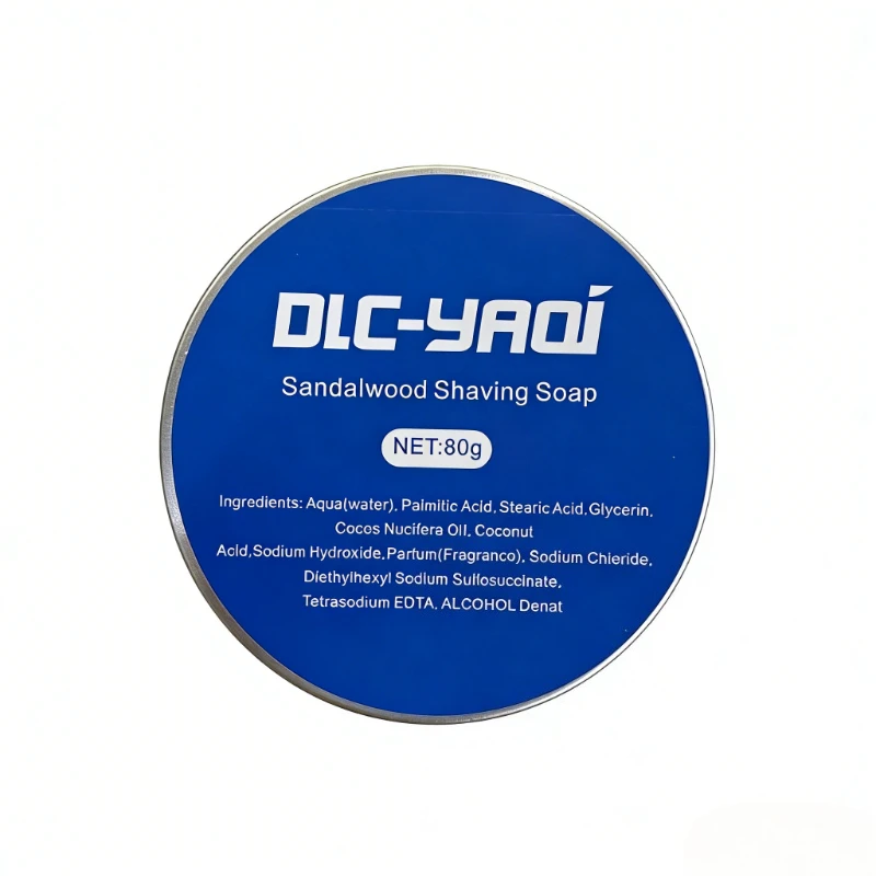   Jabón de Afeitar para Hombre YAQI 80g 2026 | Kit de Afeitado Premium para un Afeitado Húmedo Suave y Confortable, Regalo Ideal de Navidad para Él