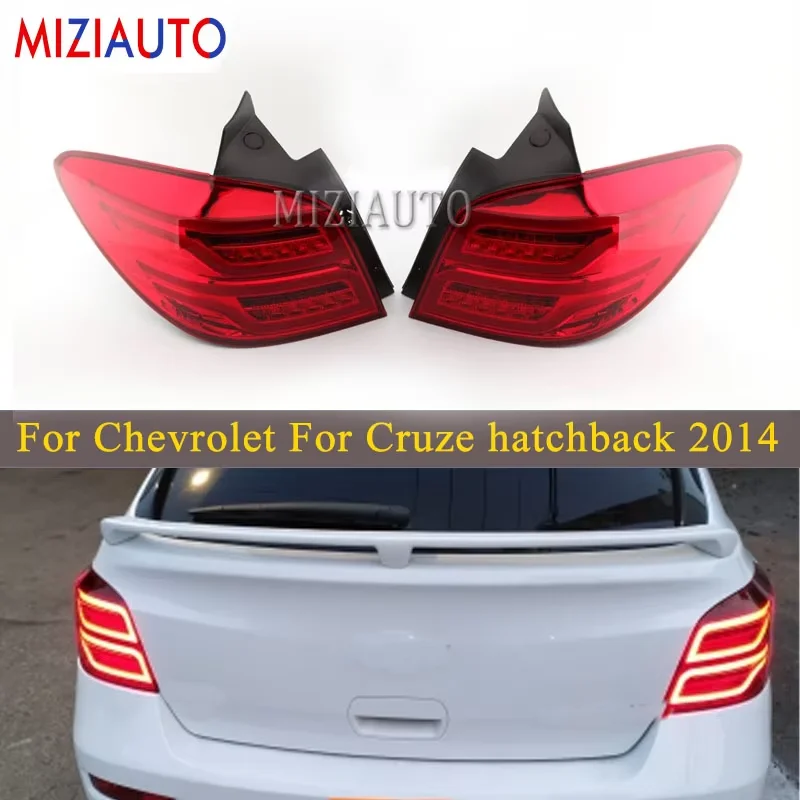 

Led Rear Tail Brake Light For Chevrolet For Cruze Hatchback 2014 Driving Stop Warning Turn Signal Fog Lamp Car Accessories