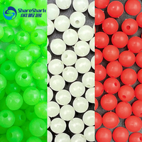 1000pcs/bag Space Bean Fishing Accessories Line Beads Hard/Soft Round Glow Beads for Saltwater Catfish Bait Rigs Fishing Tools