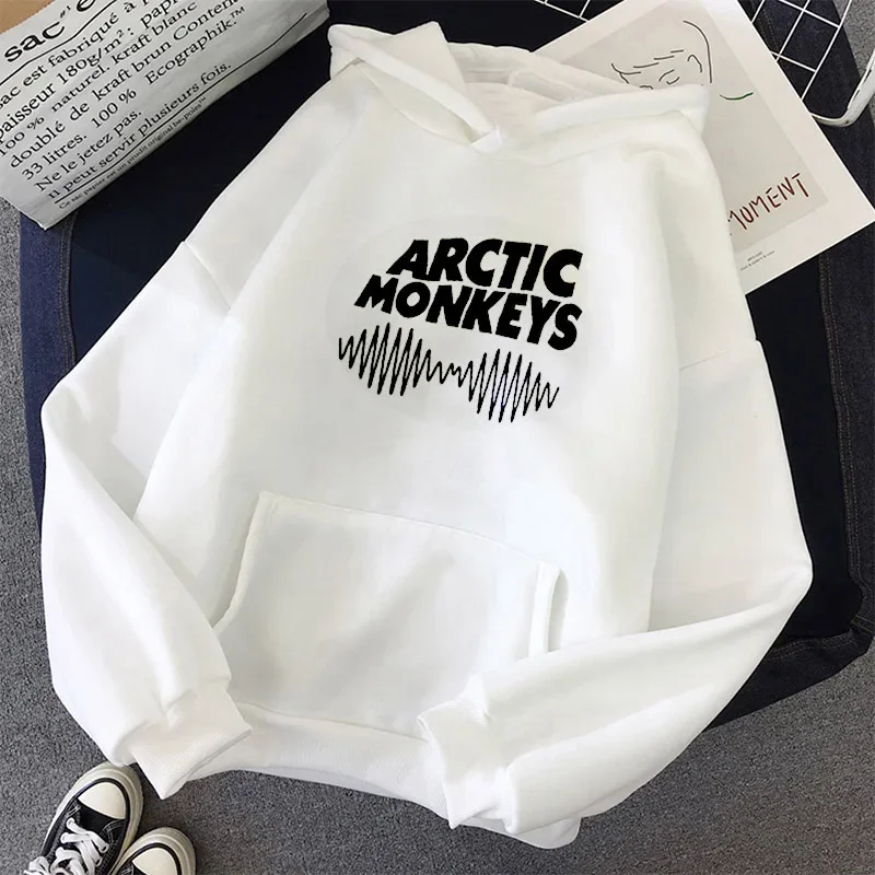 Rock Band ARCTIC MONKEYS Print Hoodies Autumn Men Women\'s Fashion Hip Hop Tracksuit Rapper Hoodie Women Sweatshirt y2k Clothes