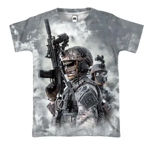 Camiseta SBU Warrior Ucrania para hombre, bandera ucraniana patriótica, estampado 3D, camiseta transpirable grande con estampado 3D de verano Unisex para hombre