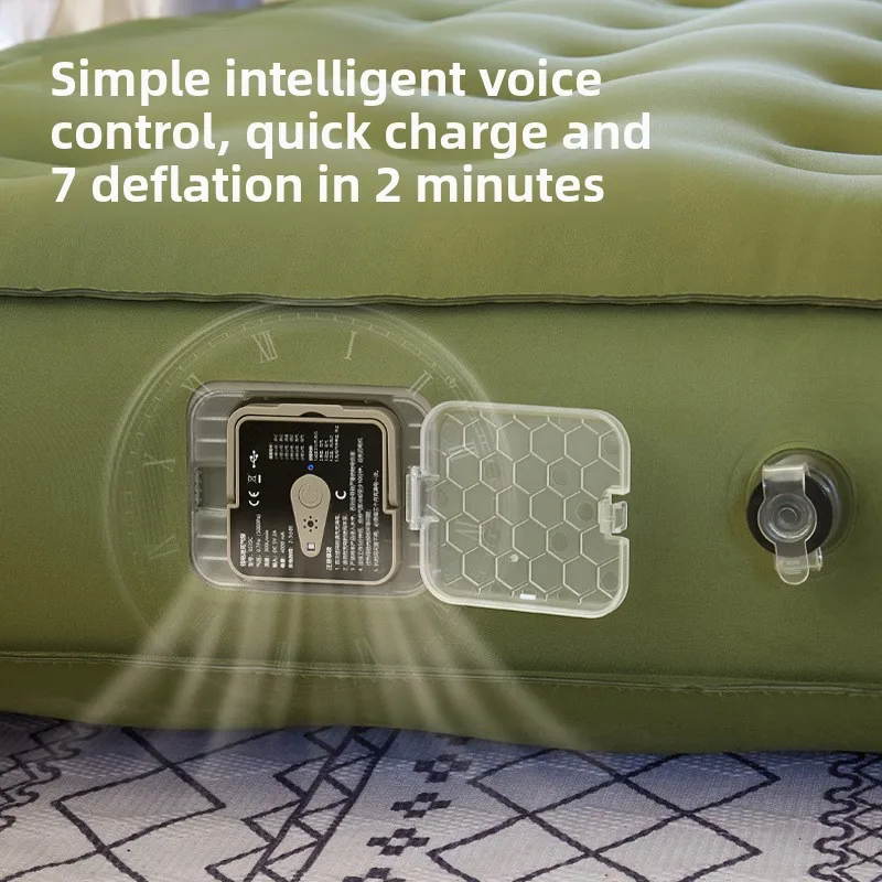 سرير قابل للنفخ برقعة درع جديدة من العم سنايل، سجادة نوم للتخييم في الهواء الطلق، Ai الذكية #3