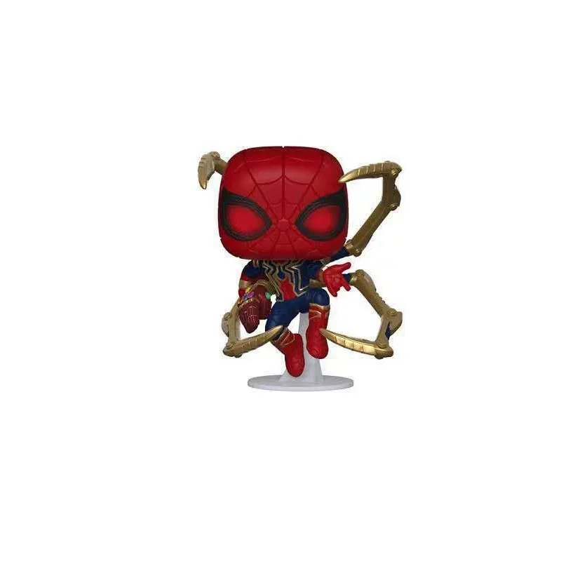 Marvel The Avengers Iron Spider Man Figure 574# Vinyl Iron Spider-man Action Figures Figure Collection Model Kids Gift Toys 10cm