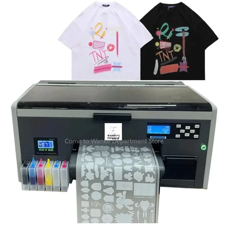 

A3 UV DTF Printer Epson XP600 Impresora 30cm Flatbed Pet Film Oven For T-shirt Printing New Condition DGT Machine 1-Year