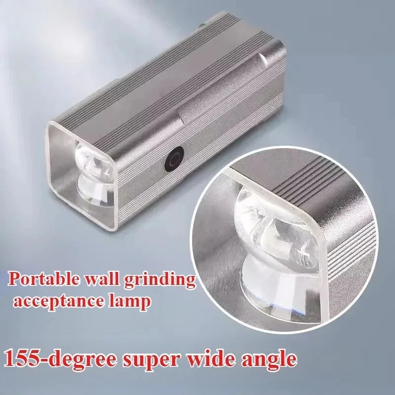 Wall Grinding Leveling Acceptance Artifact LED Flashlight USB Interface Portable Decorative Long-life Leveling Lamp