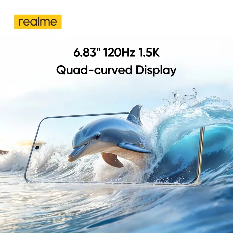 [Pertama di dunia] ponsel pintar realme 14 Pro Plus Snapdragon®7s Gen 3 5G 50MP Sony 3X kamera Periscope 6000mAh 80W pengisian daya super VOOC