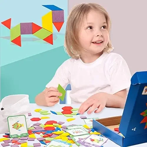 Puzzle and Board Toy Building Blocks DIY Constructions Decorations Collection Creative Gift Wood Clever Board Children Games