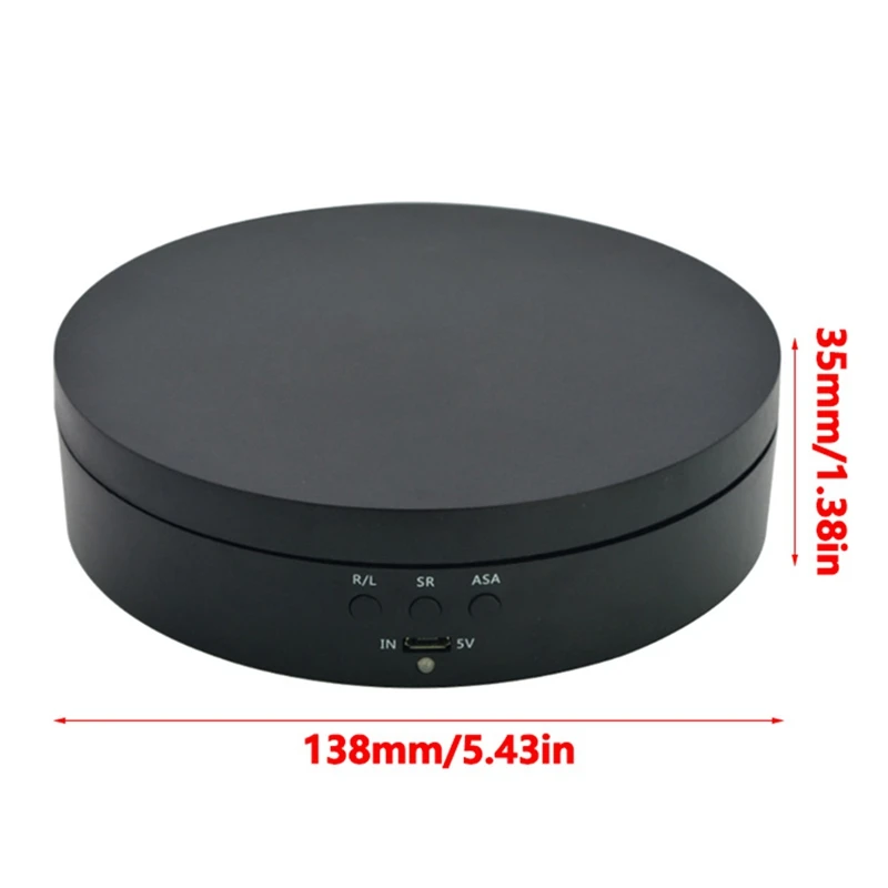 تنظيم سرعة الكهربائية الدورية زاوية عرض موقف حامل مجوهرات البولندية مملة الأسود