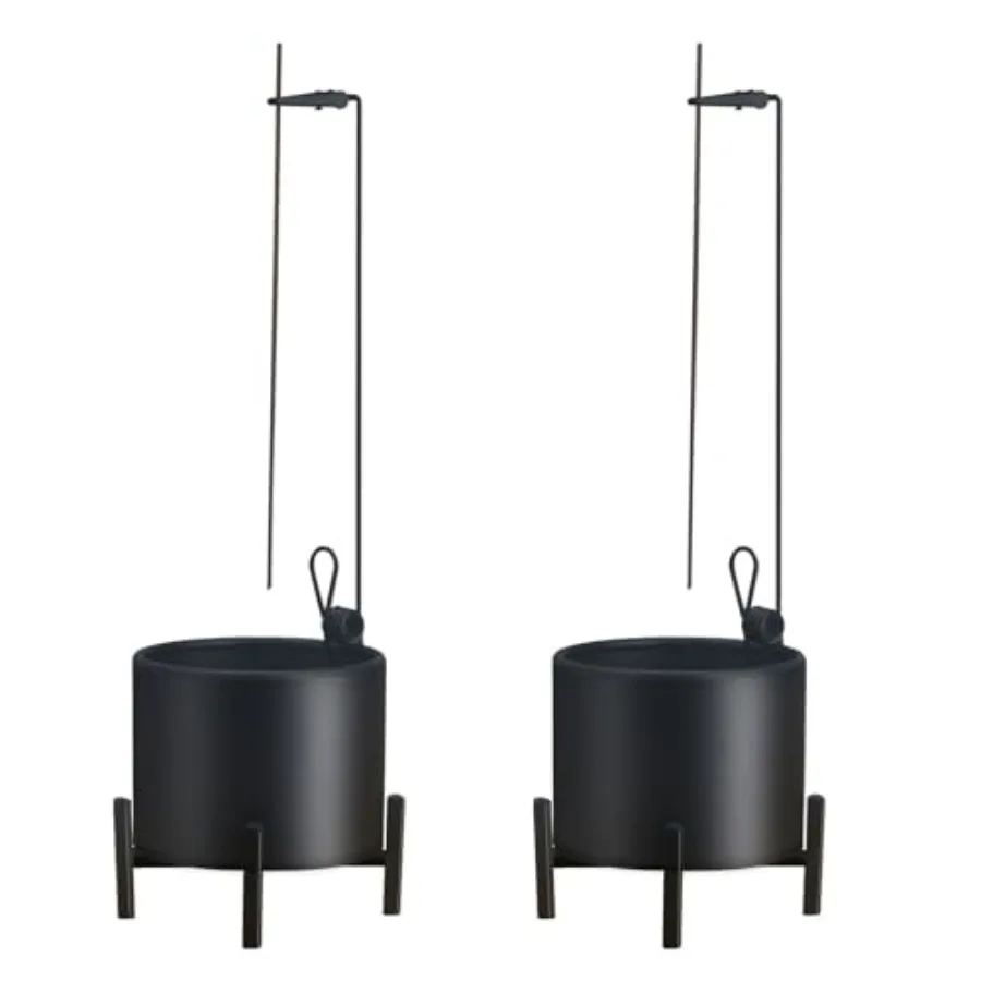 

2 Pack Iense Burner Anti-Ash Flying Metal Iense Holder Iense Holder for Sticks with Iron Catcher and Stabilizing Base Four-Legg