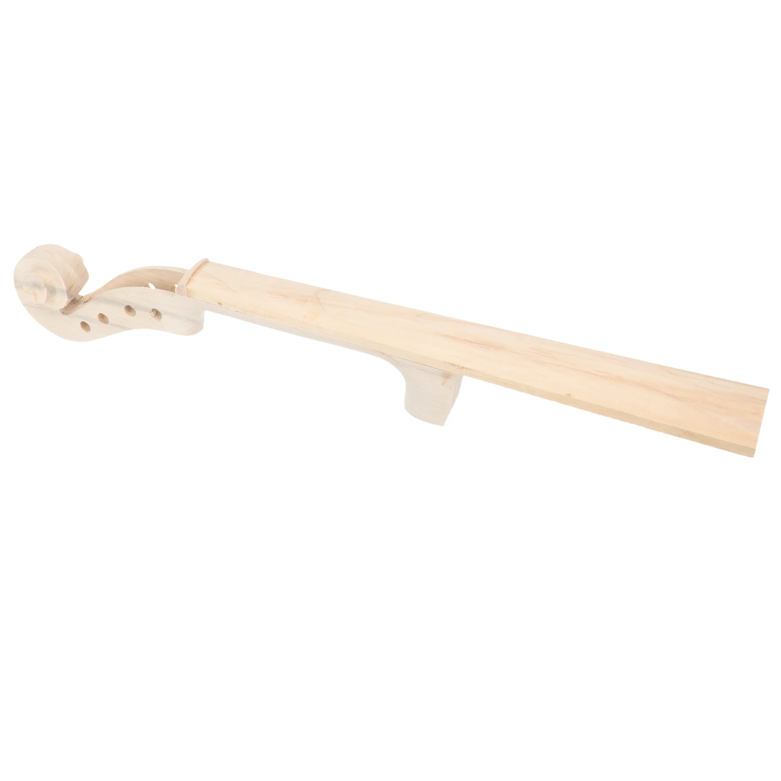 

Violin Accessories Replacement Fingerboard Maple Wood Durable Smooth Polished For 4/4 Violin Neck Head Professional Use