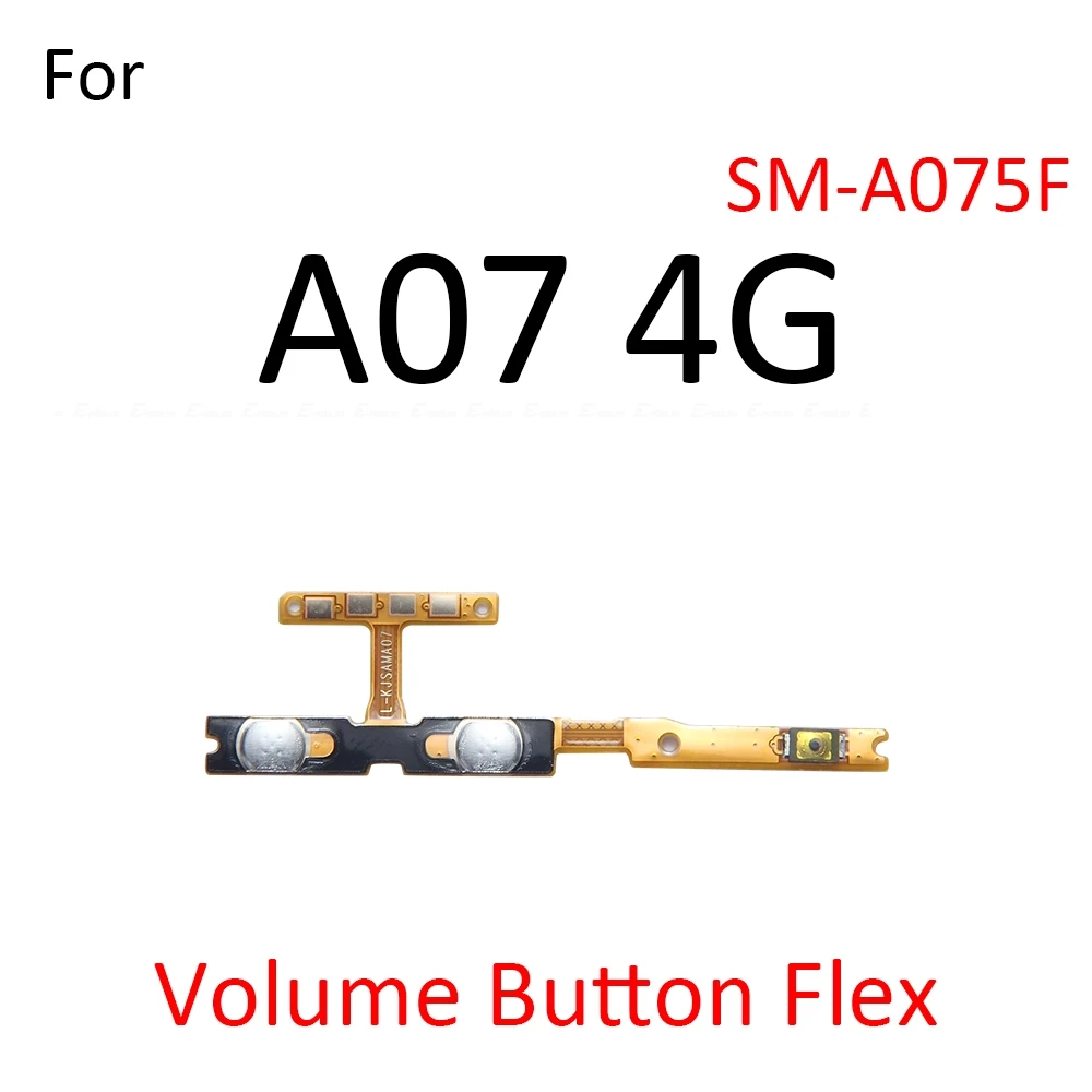 Power Switch On Off Volume Side Button Key Flex Cable For Samsung Galaxy A07 A06 A05s A05 A04s A04e A04 A03s A03 US EU Core