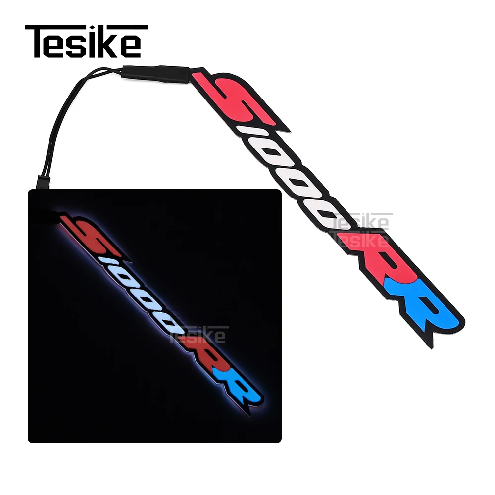 

S1000RR Motorcycle Lighting Decoration Accessories For BMW S1000 RR S 1000RR Tail Cold Light Lamp sticker Decorative Stickers