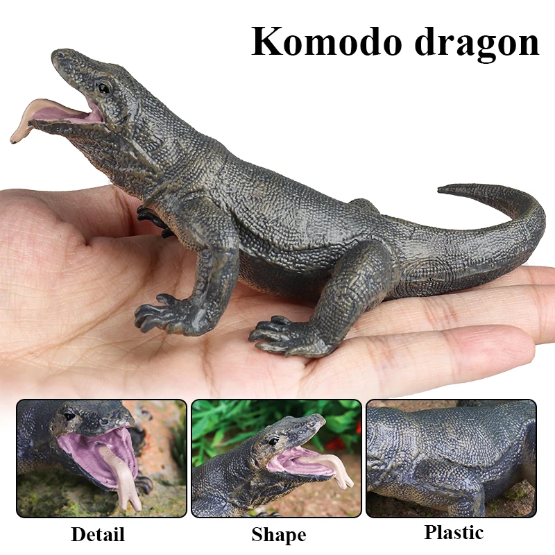 Oenux Reptil Tiere Wild Chamäleon Eidechse Lguana Thorny Teufel Gecko Action Figur Modell Figuren Bildung Spielzeug Für Kinder Geschenk – Detail 12