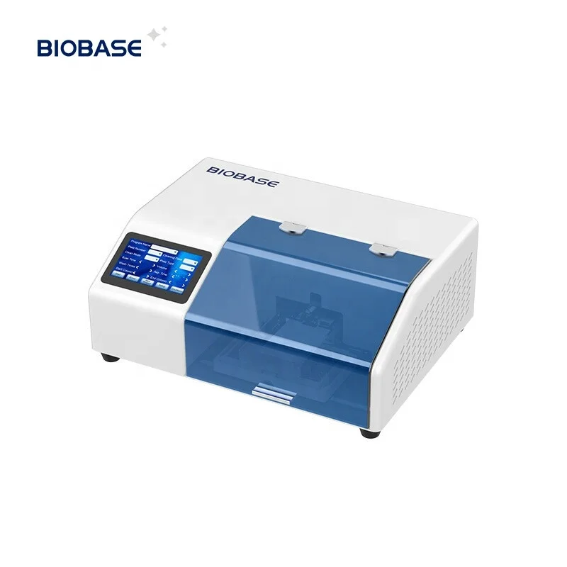 CHINA Elisa Microplate Washer analizador elisa 96 pins single row Lavadora de microplacas Elisa for lab