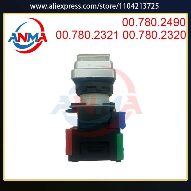 

2 комплекта 00.780.2320 00.780.2490 кнопка переключения для SM102 CD102 SM74 высококачественные детали печатной машины