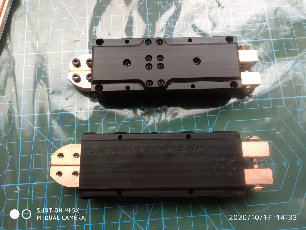 Spot Welding Pen Slider Integrated Type, CNC Copper Bar Self-Balancing Auto-Trigger Lithium Battery Welding