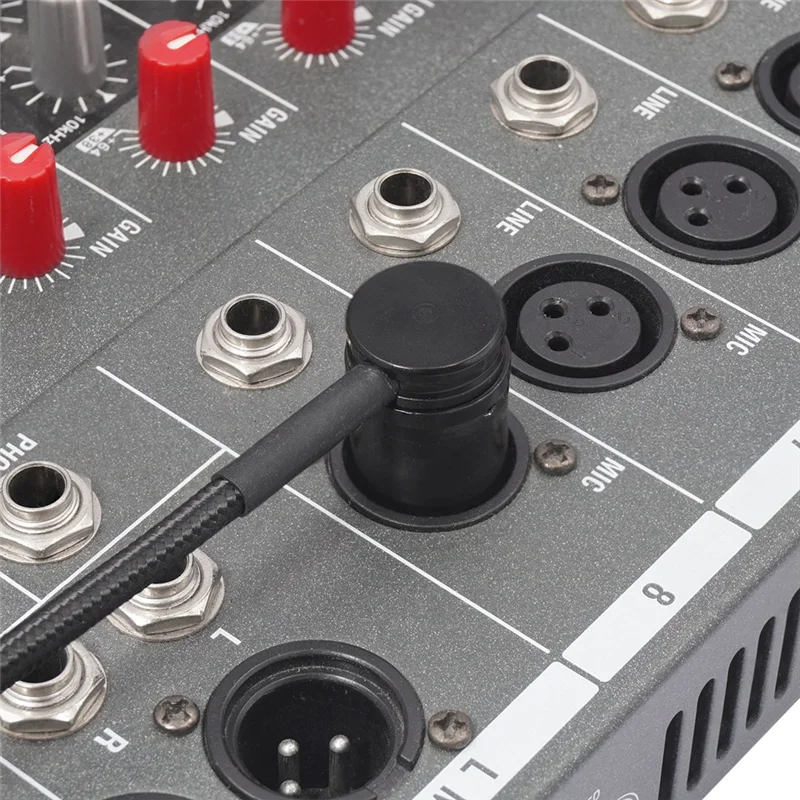 A92Z Kompakter XLR-Mikrofon-Lötadapter, männlich und weiblich, verstellbar 90er °   Rechtwinkliger 3-poliger XLR-Lötanschluss, 3-polige XLR-Enden