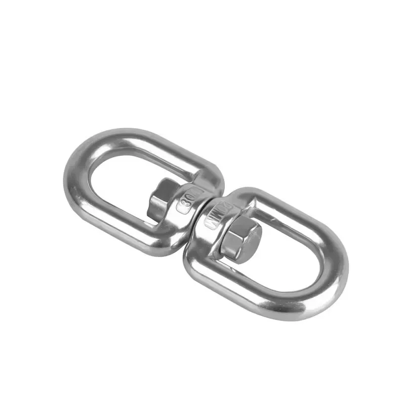 MARINE Stainless Steel Double Ended Swivel Eye Hook Ring Connector Marine Accessories for Household Boat Yacht Kayaks