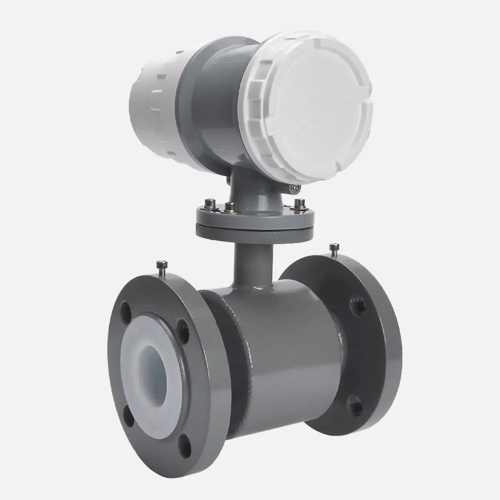 Factory Price High Accuracy Sanitary Industrial Sewage Magnetic Flow Meter With Output 4-20ma