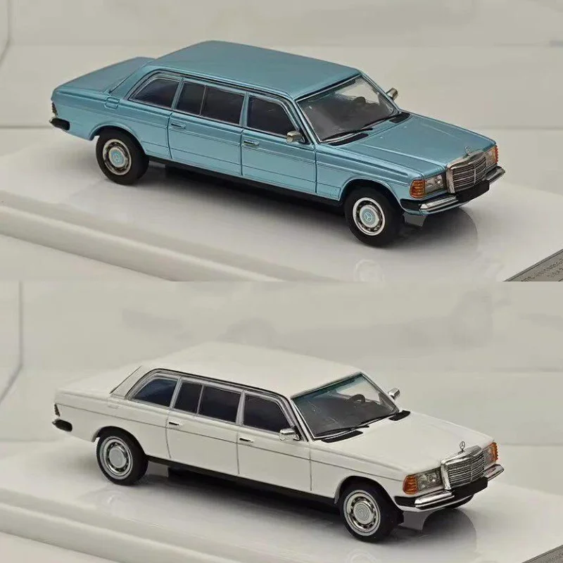 Modelo de Auto de Aleación a Escala 1:64 de la Limusina Benz V123 de 1976 de JIYI & GOC