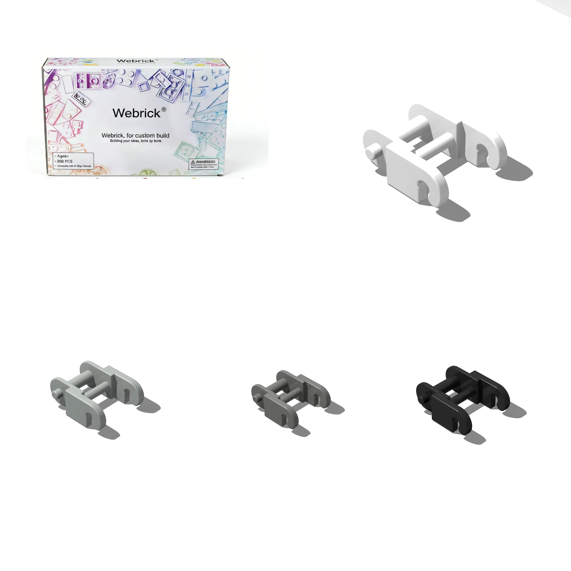 

Набор строительных блоков 200 шт. (3711 Link Chain 14696) с коробкой, случайные цвета деталей, идеально совместимые игрушки.