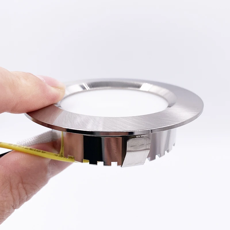 مصباح Led صغير 230 فولت 3 واط LED بقعة ضوء سليم السقف راحة الأضواء D55mm المنزل فندق غرفة المعيشة ضوء لمبة المطبخ RV Downlig