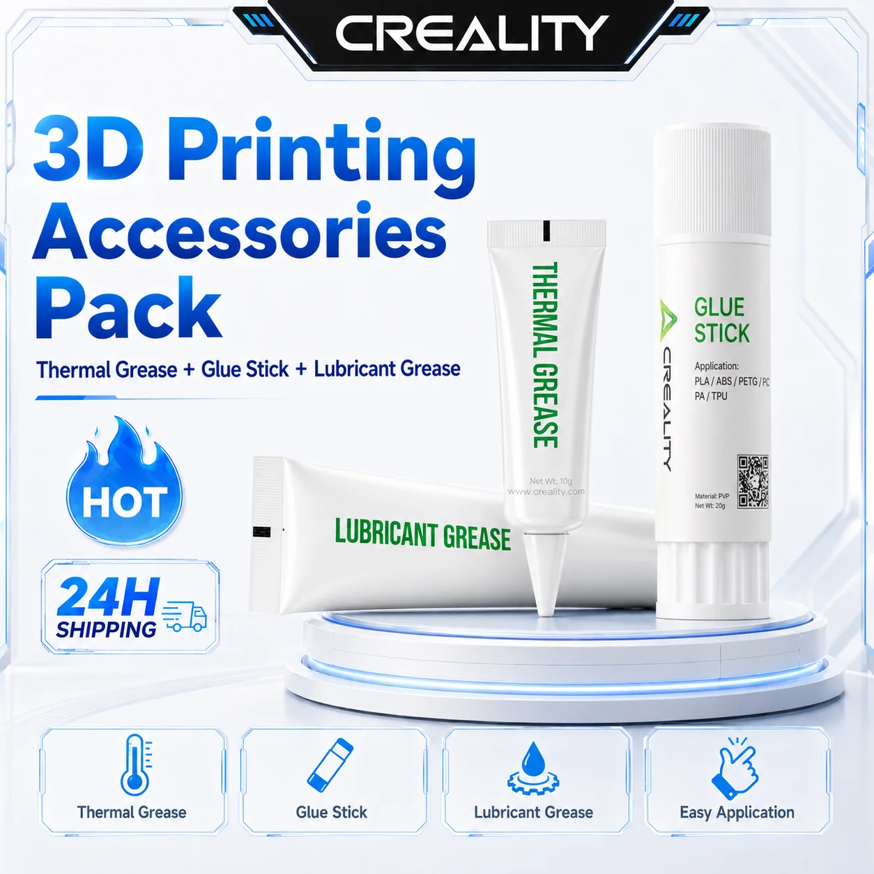 Glue For 3D Printing - حزمة ملحقات الطباعة ثلاثية الأبعاد الأصلية