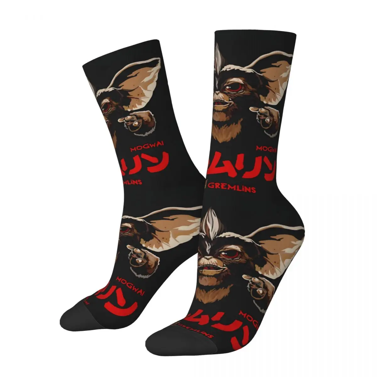 Gremlin-s Mogwai Socks Hiking 3D Print Boy Girls Mid-calf Sock