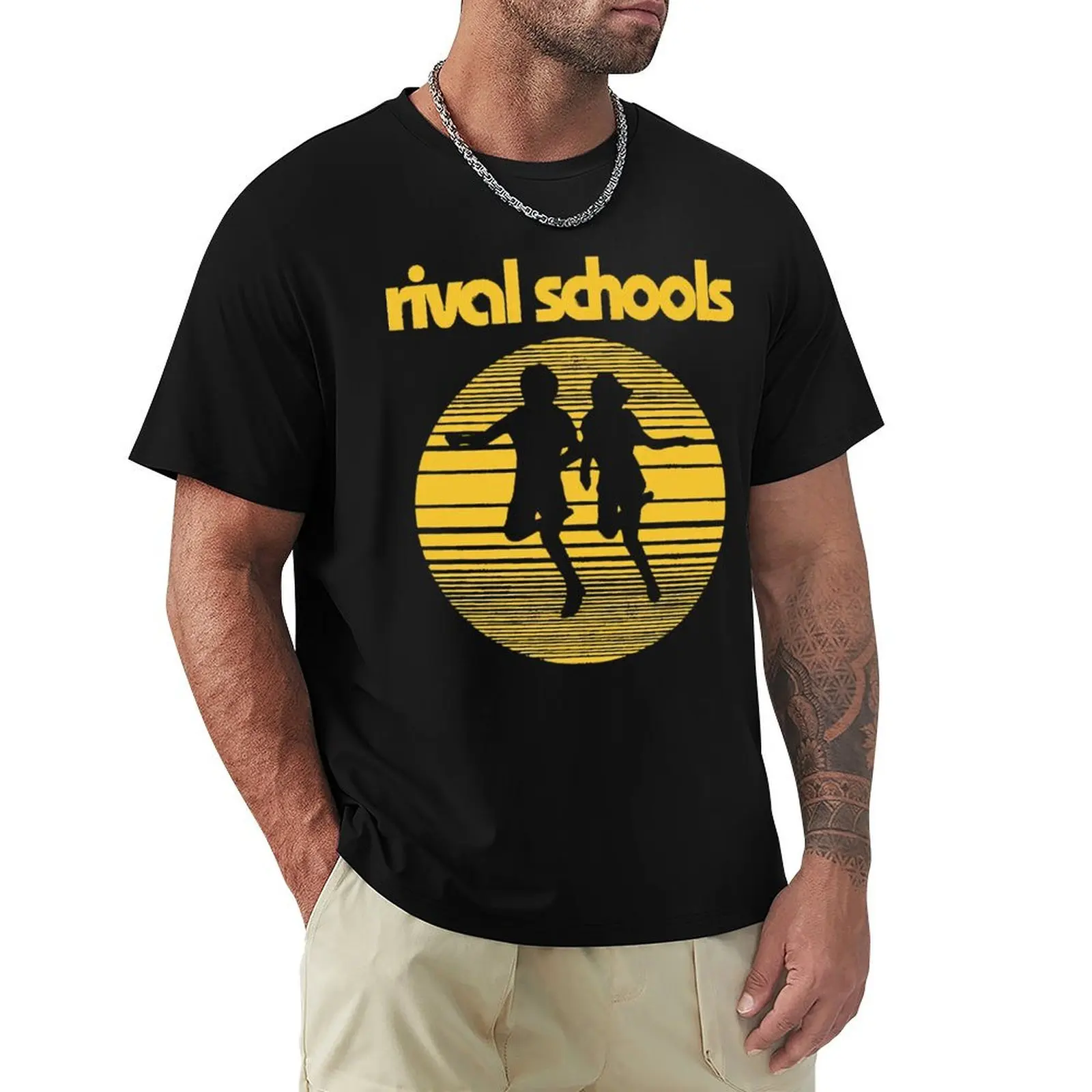 Vintage Rival Schools Band T-Shirt Big and Tall Short Sleeve Tee