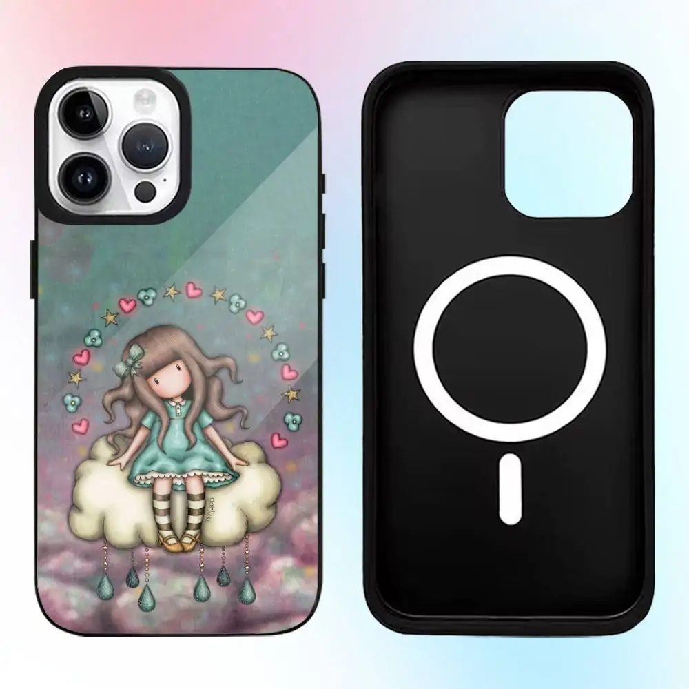 حافظة هاتف S-Santoro G-Gorjuss لهاتف iPhone17,16,15,14,13,12,11 Plus، Pro Max مغناطيسية للشحن اللاسلكي Magsafe #6