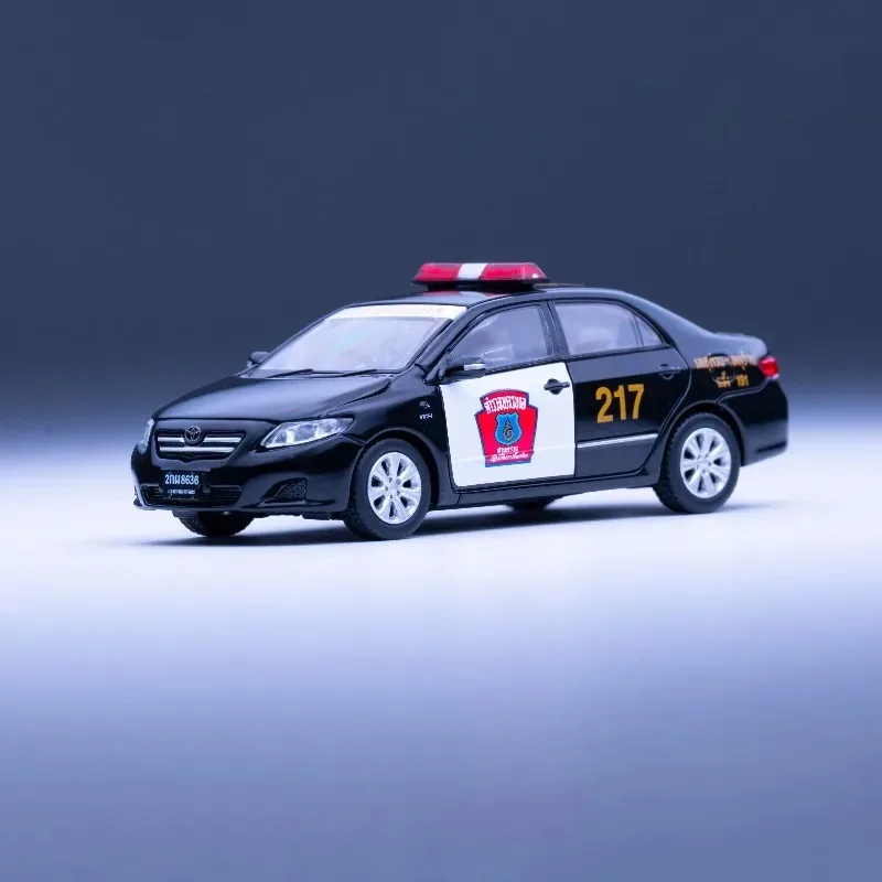 Masterpiece 1:64 Rollin Thai Police Car  Alloy Die-casting Car Models  Collectible Models Boys' Gifts  Boy Toys  Christmas Gift