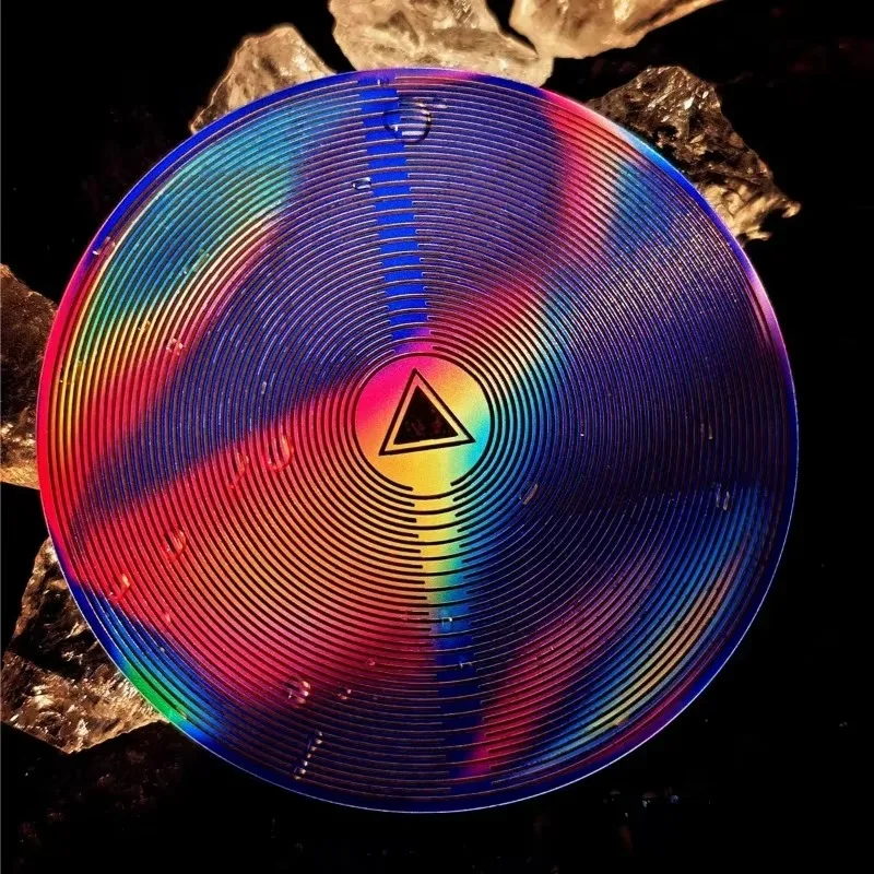 MWO Copper Polarizing Disc Meditation Multi-frequency Oscillation Yoga Disc Professional Yoga Purify Discs Chakra Energy Disk