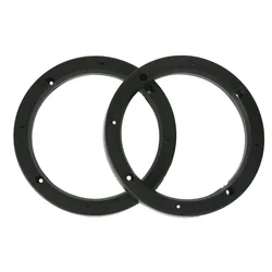 2Pcs Speaker Spacer Pad Adapter 6.5 Inch Plastic Fitting Audio Anti-Slip Autoradio Speaker Pakking Spacers for Auto Accessoires