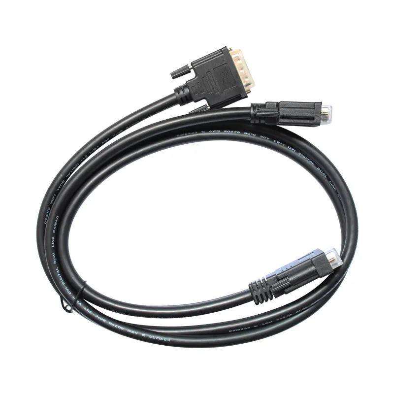 High Speed 1080P DVI Cable 1M Male-Male 1 DVI To Dual DVI Digital Video Monitor Cables for LED LCD DVD HDTV XBOX