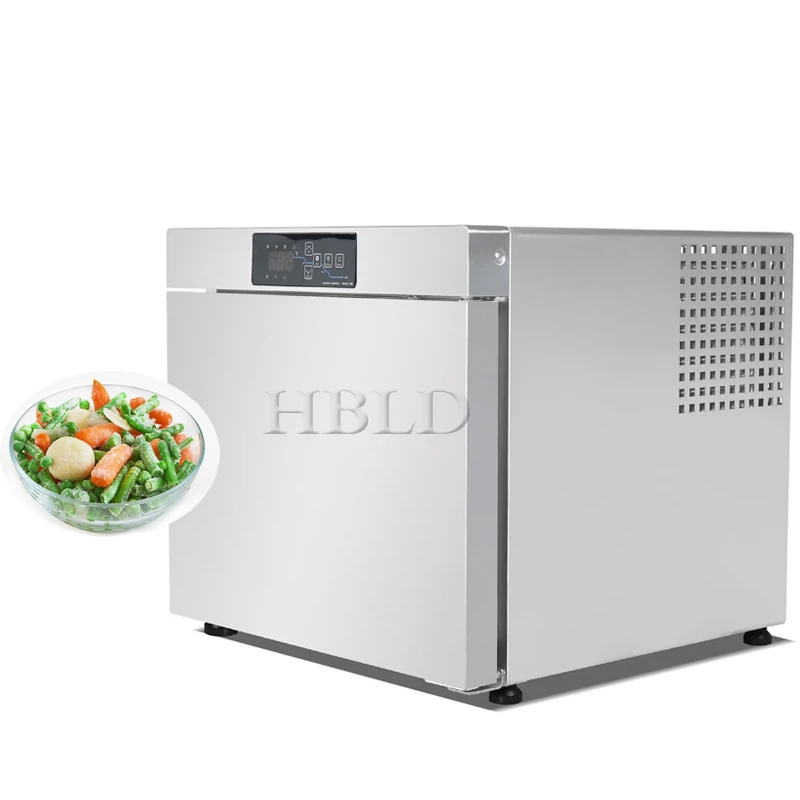 

Commercial Stainless Steel Body Quick Freezing Machine Multifunctional Dessert Vegetable Refrigeration And Preservation Machine