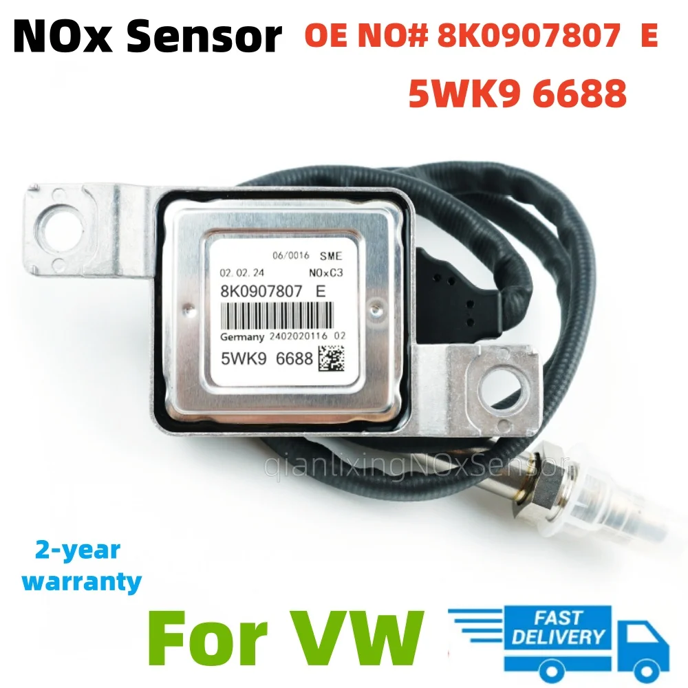 8K0907807E 8K0907807C 03L907807AD 5WK96688 Nitrogen Oxide Nox Sensor for 2012-2015 VW Passat Duvet Sedan Trendline 2.0L-L4 Audi