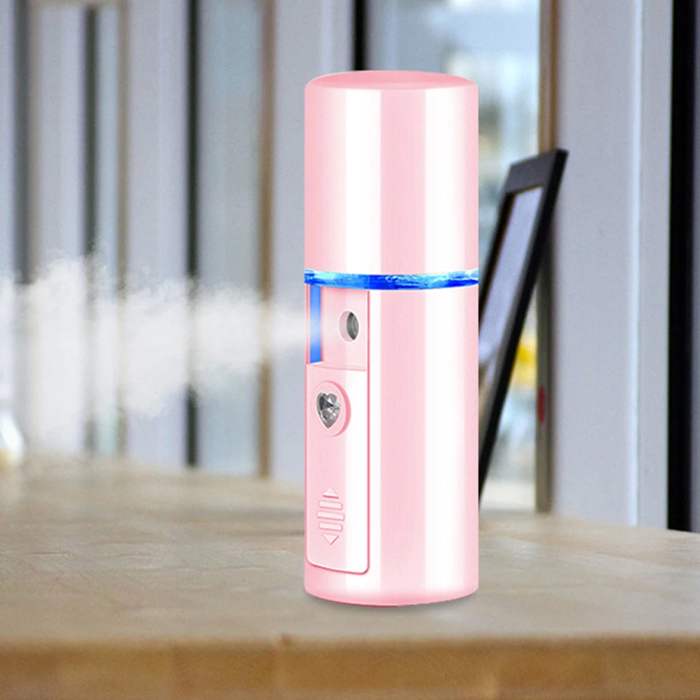 

Mini Spray Humidifier Facial Moisturizing Beauty Instrument for Office USB Charging Abs Device Portable Air