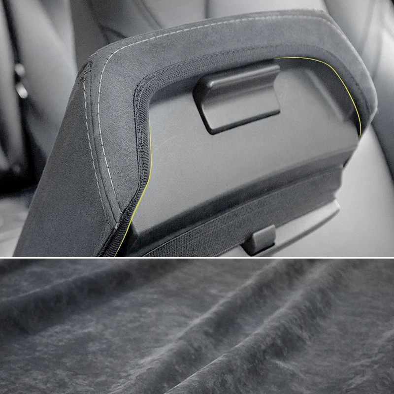 For Tesla Model 3 Central Control Armrest Leather Protective Cover Model Y Armrest Cushion Car Chair Armrest Cushion Cover